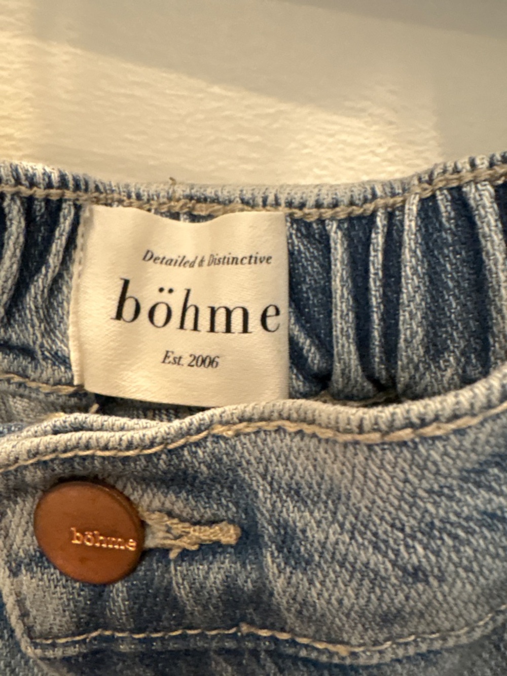Bohme patchwork jeans - Picture 2 of 4